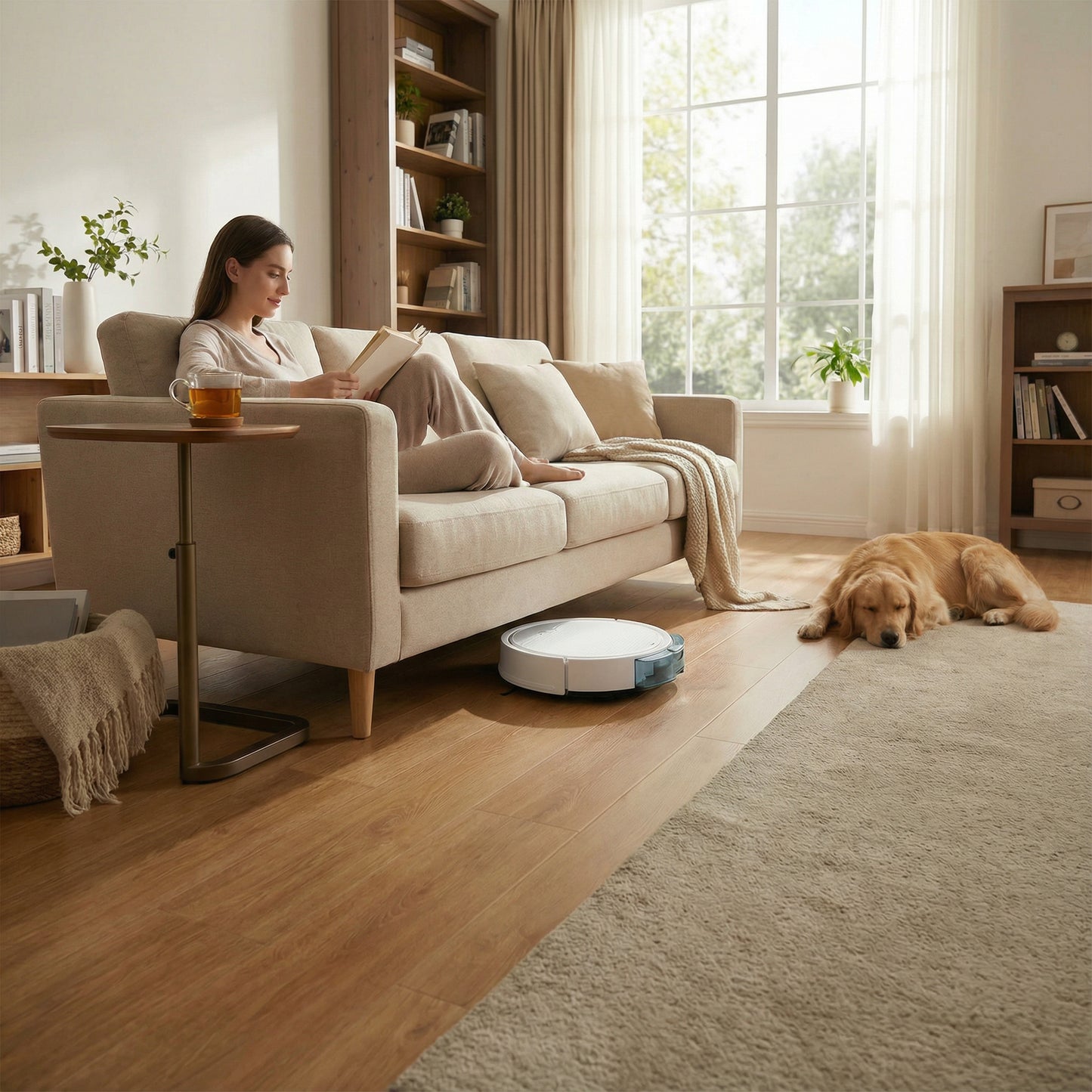 Marivo Haus Aeroclean Robot Vacuum