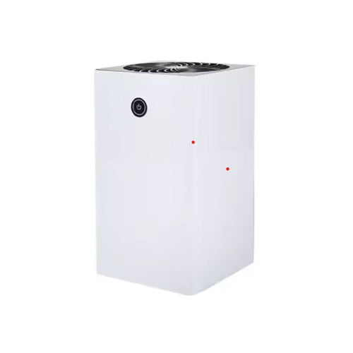 Marivo Haus DRYSENSE dehumidifier for damp and mould control in UK home bedroom